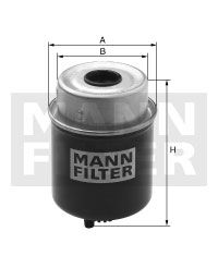 MANN-FILTER Kraftstofffilter (WK 8121)