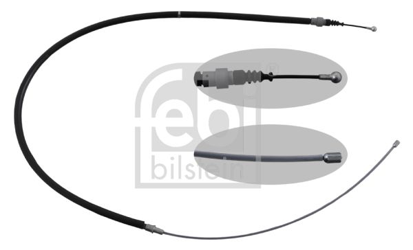 FEBI BILSTEIN Seilzug, Feststellbremse (49624)