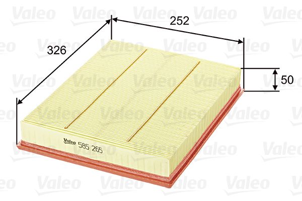 VALEO Luftfilter (585265)