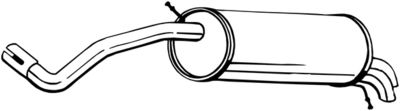 BOSAL Endschalldämpfer (220-035) Thumbnail