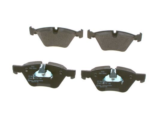 BOSCH Bremsbelagsatz, Scheibenbremse (0 986 494 118)