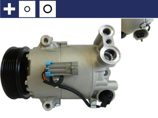 MAHLE Kompressor, Klimaanlage (ACP 153 000P) MAHLE Kompressor, Klimaanlage (ACP 153 000P)