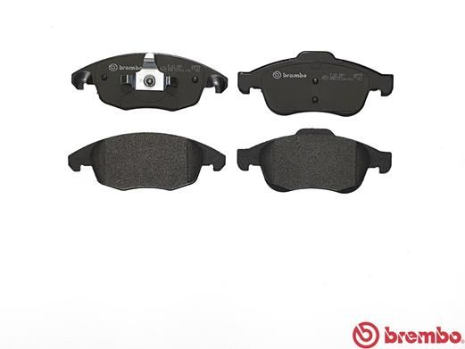 BREMBO Bremsbelagsatz, Scheibenbremse (P 61 083)