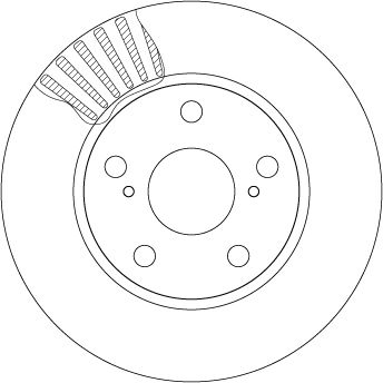 TRW Bremsscheibe (DF4810)