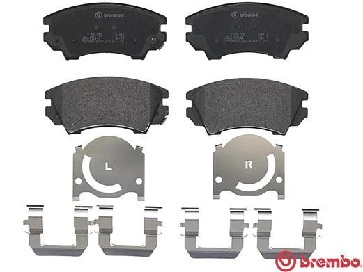 BREMBO Bremsbelagsatz, Scheibenbremse (P 59 055)