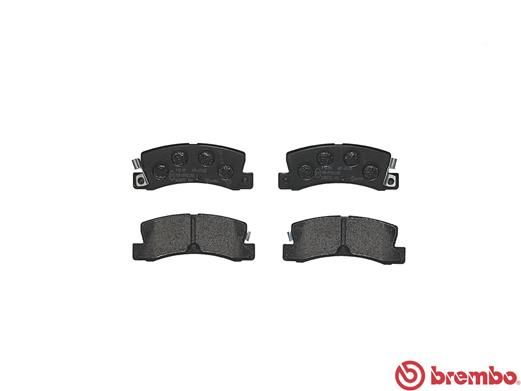 BREMBO Bremsbelagsatz, Scheibenbremse (P 83 015)