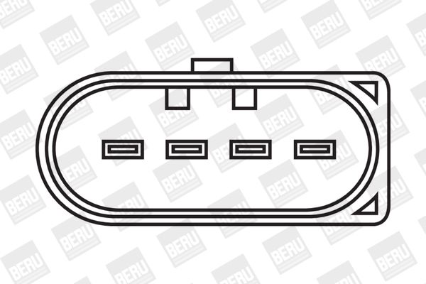 BorgWarner (BERU) Zündspule (ZSE052)