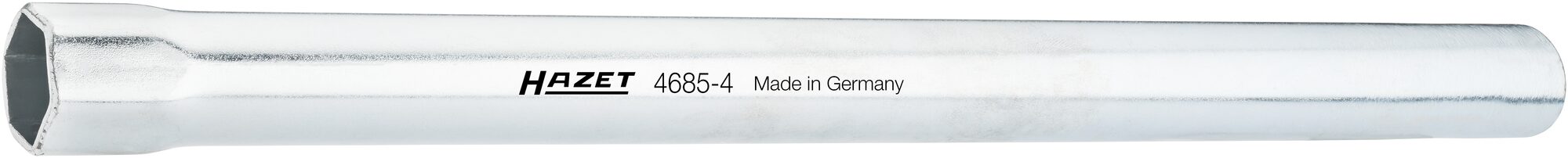 HAZET Rohr-Steckschlüssel 4685-4 ∙ Vierkant12,5 mm (1/2 Zoll) ∙ Außen-Sechskant Profil ∙ 24 mm