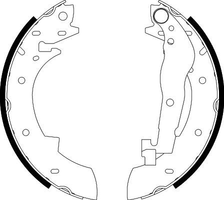 HELLA Bremsbackensatz (8DB 355 001-991) HELLA Bremsbackensatz (8DB 355 001-991)