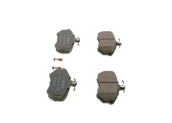 BOSCH Bremsbelagsatz, Scheibenbremse (0 986 466 700)