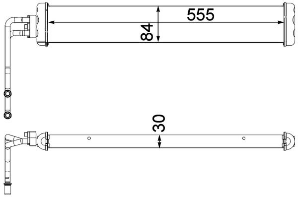 MAHLE Ölkühler, Automatikgetriebe (CLC 99 000P)