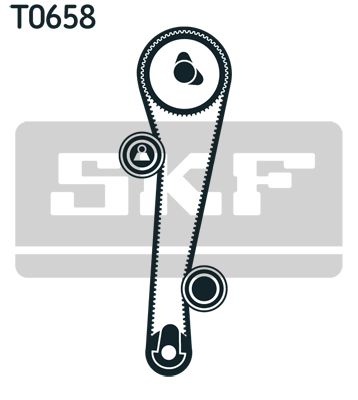 SKF Zahnriemensatz (VKMA 95667) SKF Zahnriemensatz (VKMA 95667)