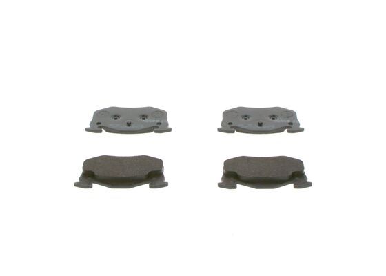 BOSCH Bremsbelagsatz, Scheibenbremse (0 986 460 970)