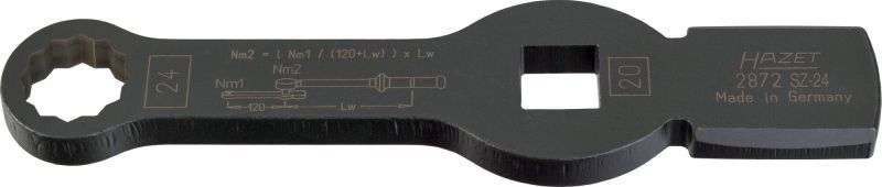 HAZET Schlagschlüssel, Bremssattelverschraubung (2872SZ-24)