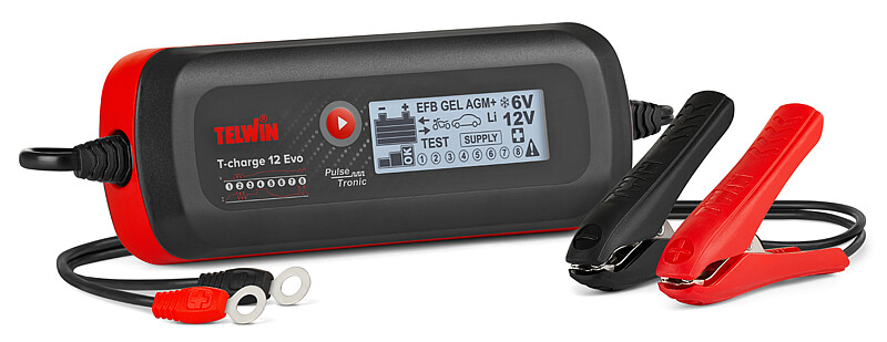 TELWIN T-CHARGE 12 EVO 6V/12V (7771-6-12) | NORMFEST