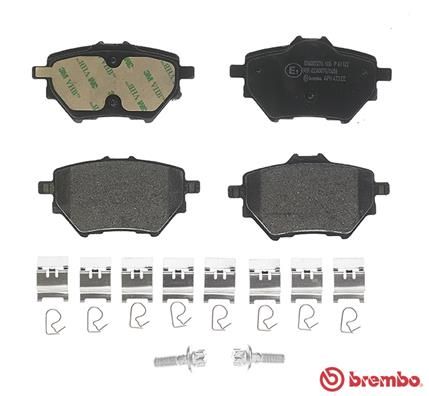 BREMBO Bremsbelagsatz, Scheibenbremse (P 61 122)