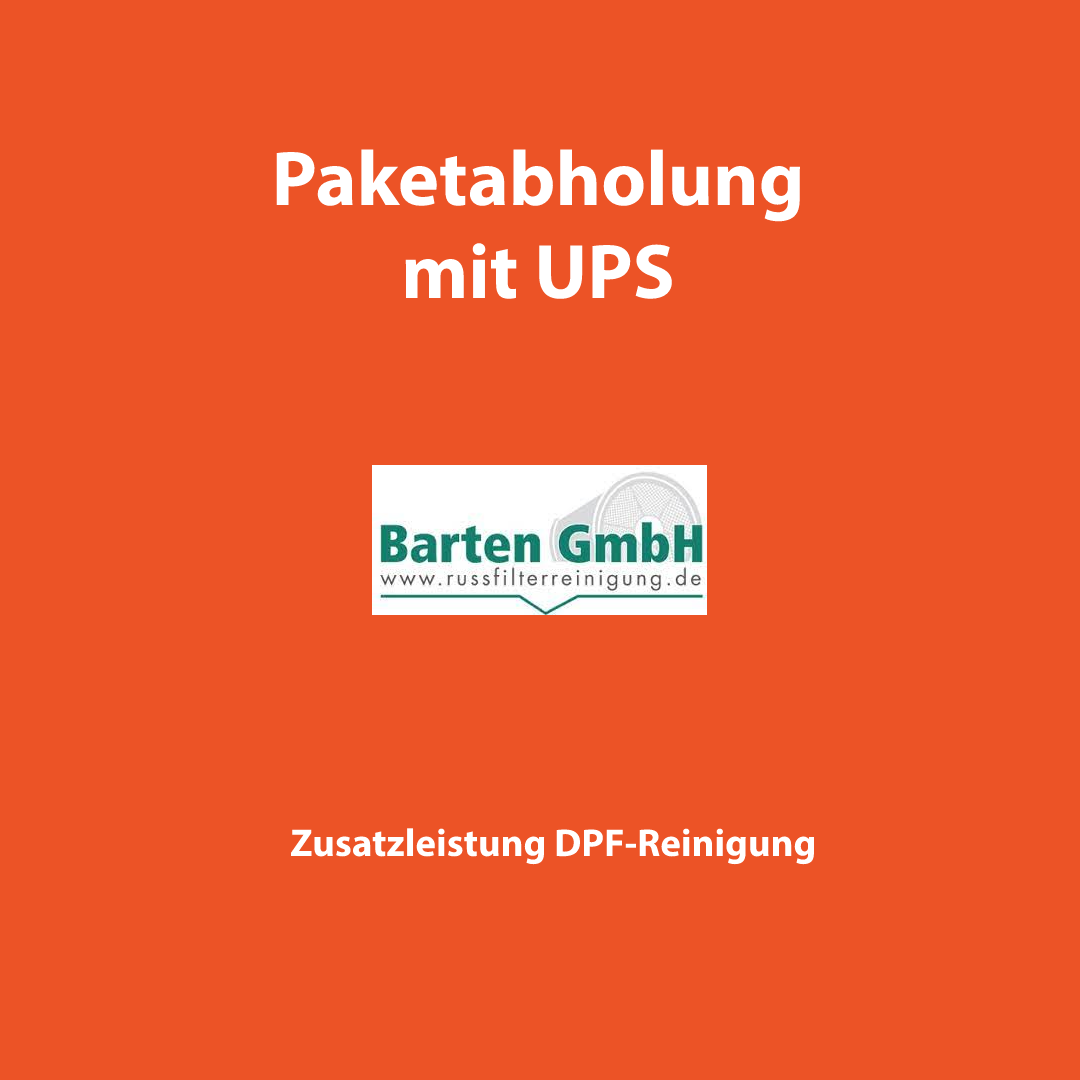 Paketabholung mit UPS