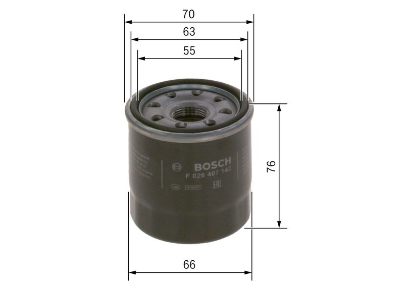 BOSCH Ölfilter (F 026 407 142) BOSCH Ölfilter (F 026 407 142)