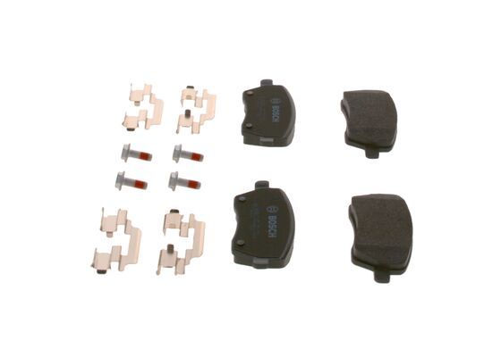 BOSCH Bremsbelagsatz, Scheibenbremse (0 986 494 592)