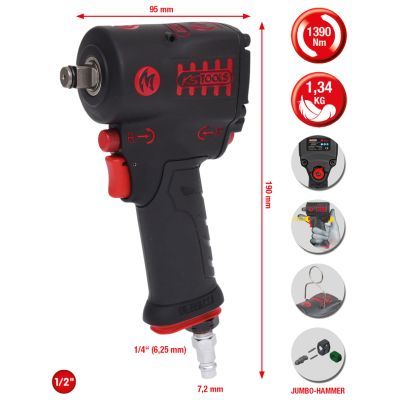 KS TOOLS Schlagschrauber (Druckluft) (515.1270) KS TOOLS Schlagschrauber (Druckluft) (515.1270)