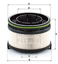 MANN-FILTER Kraftstofffilter (PU 11 001 z KIT)