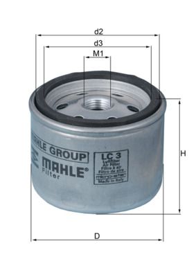 KNECHT Luftfilter, Turbolader (LC 3)