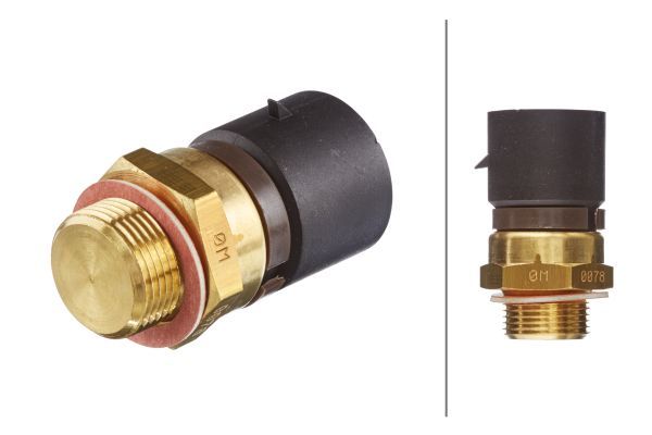 HELLA Temperaturschalter, Kühlerlüfter (6ZT 007 835-151)