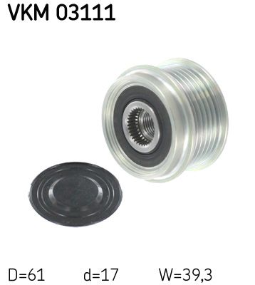 SKF Generatorfreilauf (VKM 03111) 7316574758807 VKM 03111