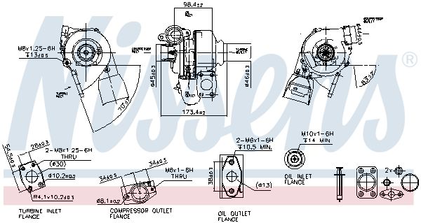 NISSENS Lader, Aufladung (93037) NISSENS Lader, Aufladung (93037)