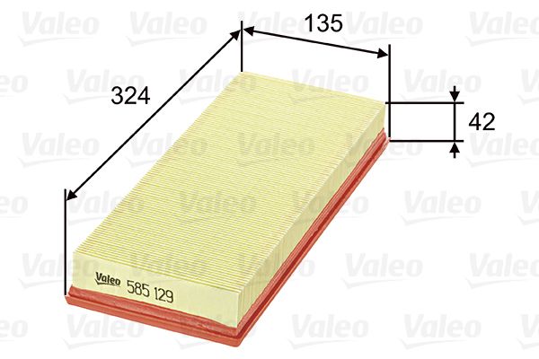 VALEO Luftfilter (585129)