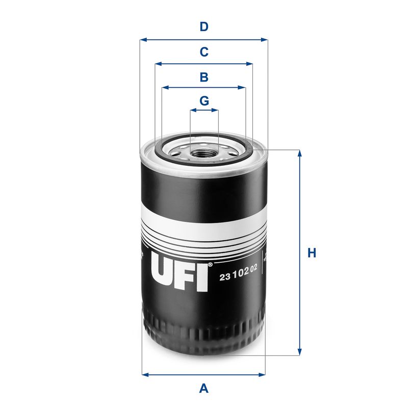 UFI Ölfilter (23.102.02)