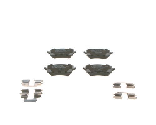 BOSCH Bremsbelagsatz, Scheibenbremse (0 986 494 731)