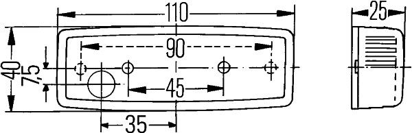 HELLA Schlussleuchte (2TM 006 717-047) 4082300223316 2TM 006 717-047