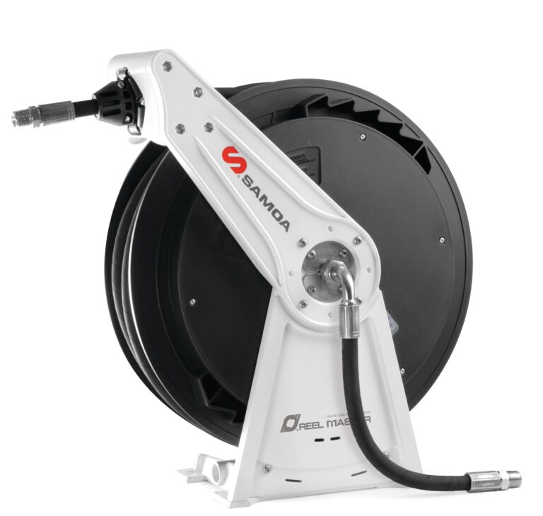 Schlauchaufroller Single Arm mit 15m Öl Schlauch 1/2" | SAMOA