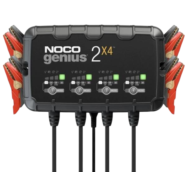 NOCO | 8A 4-Bank Battery Charger | GENIUS2X4