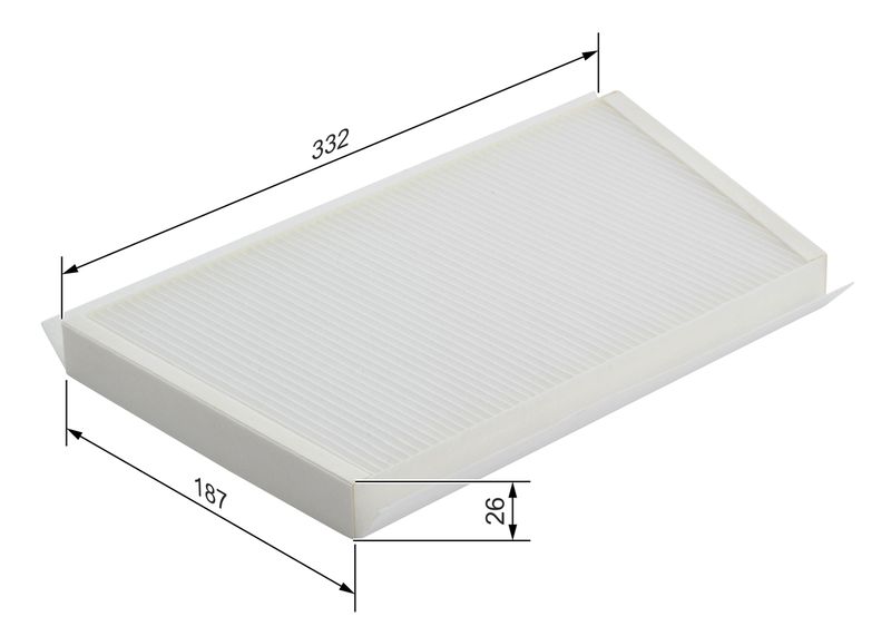BOSCH Filter, Innenraumluft (1 987 432 070) BOSCH Filter, Innenraumluft (1 987 432 070)