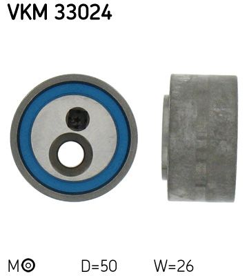 SKF Spannrolle, Keilrippenriemen (VKM 33024)