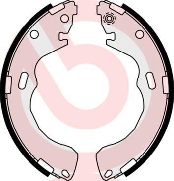 BREMBO Bremsbackensatz (S 49 519)