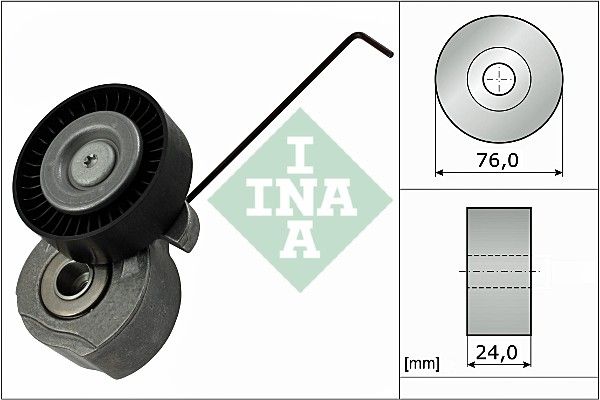 INA Riemenspanner, Keilrippenriemen (534 0324 10)