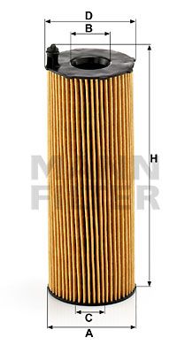 MANN-FILTER Ölfilter (HU 8001 x) Thumbnail