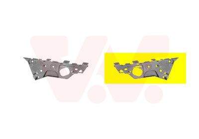 VAN WEZEL Halter, Stoßfänger (3750567) Thumbnail