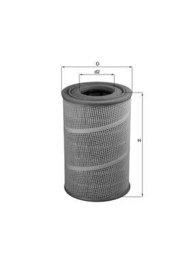 KNECHT Luftfilter (LX 560/1)