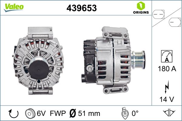 VALEO Generator (439653) 3276424396532 439653