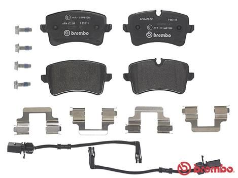 BREMBO Bremsbelagsatz, Scheibenbremse (P 85 119)