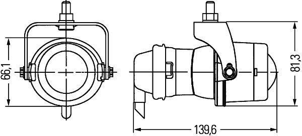 HELLA Nebelscheinwerfer (1NL 008 090-001) 4082300097047 1NL 008 090-001