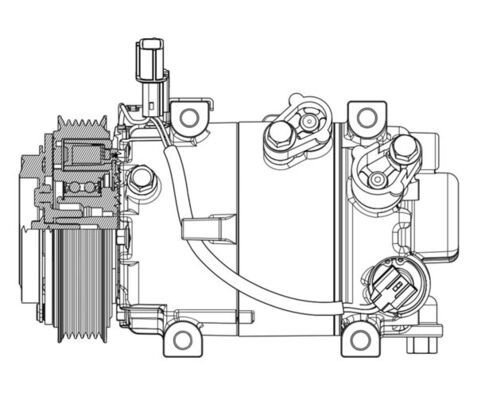 MAHLE Kompressor, Klimaanlage (ACP 62 000S) MAHLE Kompressor, Klimaanlage (ACP 62 000S)