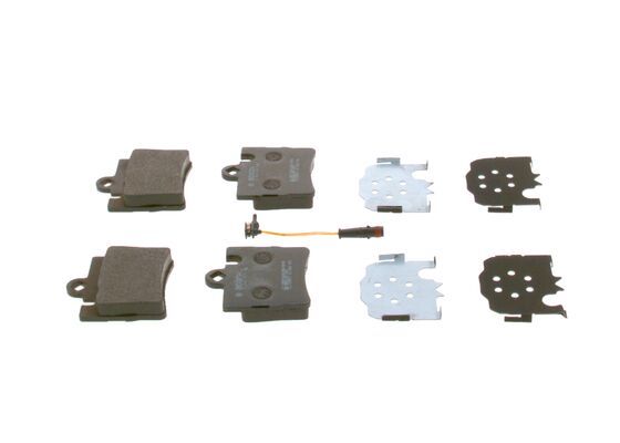 BOSCH Bremsbelagsatz, Scheibenbremse (0 986 424 830)