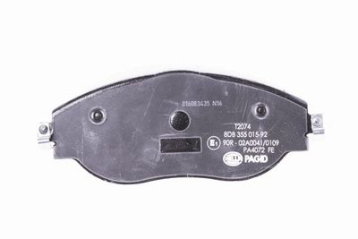 HELLA Bremsbelagsatz, Scheibenbremse (8DB 355 015-921)