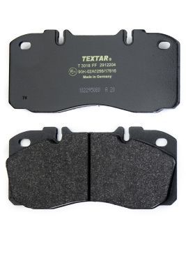 TEXTAR Bremsbelagsatz, Scheibenbremse (2912204)
