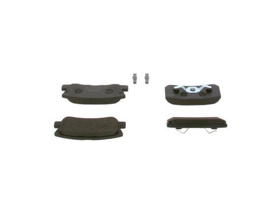 BOSCH Bremsbelagsatz, Scheibenbremse (0 986 424 717)